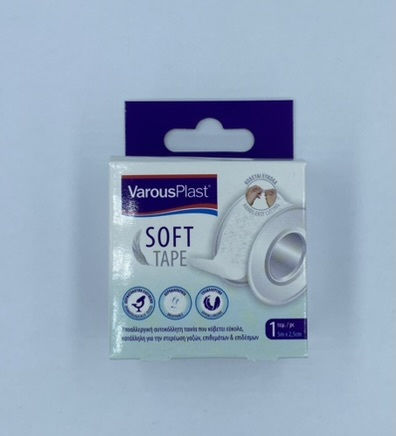 Bandaj Varousplast Soft Tape 5m X 2,5cm 1 buc