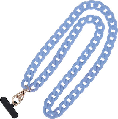 Neck Strap for Mobile Phones Light Blue