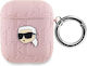 Karl Lagerfeld Karl Head Case Leather with Hook...