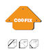 Coofix CFH-I01005 Γωνία Συγκόλλησης με Μαγνητική Ικανότητα 22kg