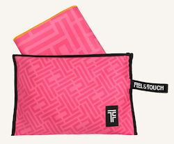 Feel & Touch Πετσέτα Microfiber Σώματος Φούξια