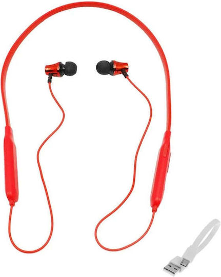 In-ear Handsfree Headphones with Connector 3.5mm Red