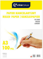interDRUK Papier A3 100 Blätter