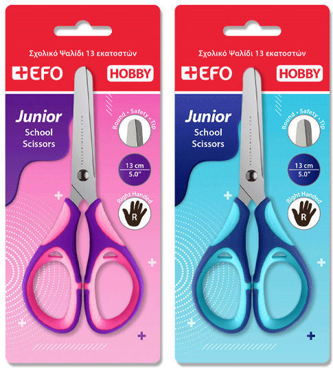 +Efo Schere für Handwerksarbeiten 13cm mit Metallisch Klinge