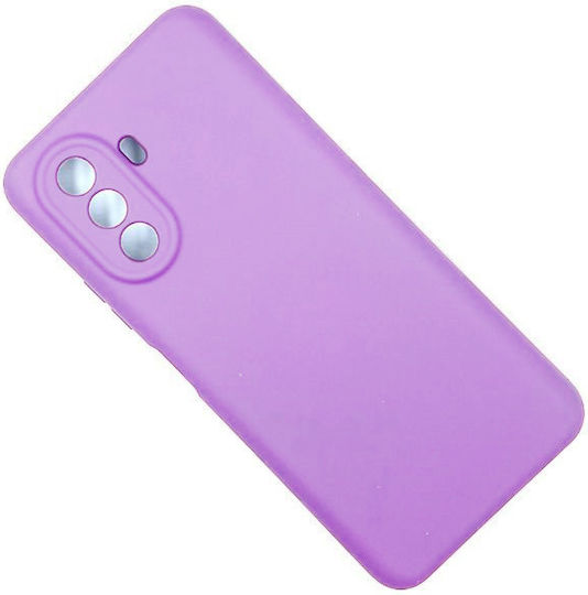 Huawei Nova Y70 Y70 Plus Seidig weicher Touch-Finish TPU Silikon Rückseitenabdeckung Hülle Flieder OEM