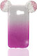 Oem Silicone Glitter Cat Ears Case for Xiaomi Pocophone F1 Pink