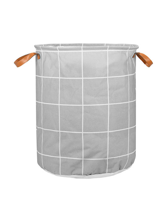 Collapsible Laundry Basket 3 Compartments Black-Gray-White