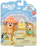 Giochi Preziosi Παιχνίδι Μινιατούρα Bluey Beach Day Mum & Bingo