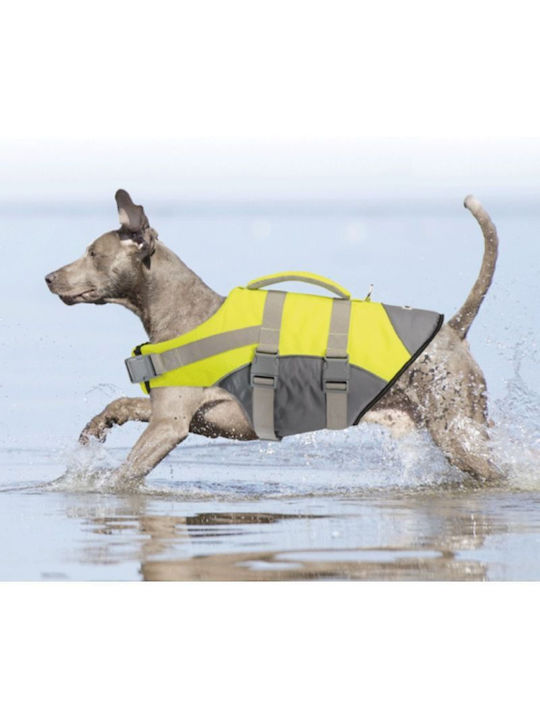 Camon Yellow Dog Life Jacket Medium 34cm