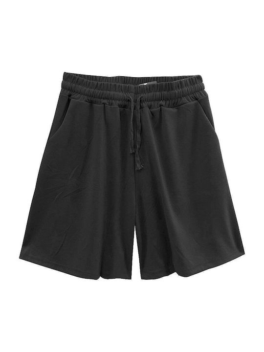 Ustyle Damen Bermuda Schwarz