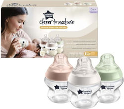 Tommee Tippee Plastikflasche Gegen Koliken mit Silikonsauger für 0+, 0+ m, Monate 150ml 3Stück