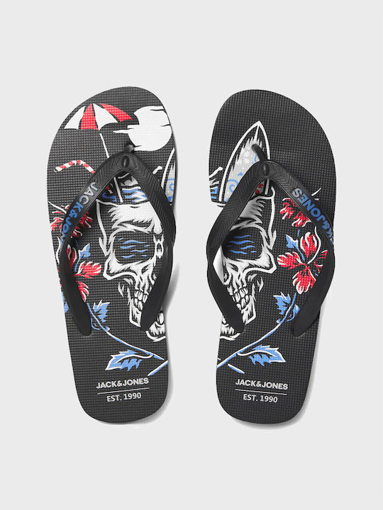 Jack & Jones Ανδρικά Flip Flops Γκρι