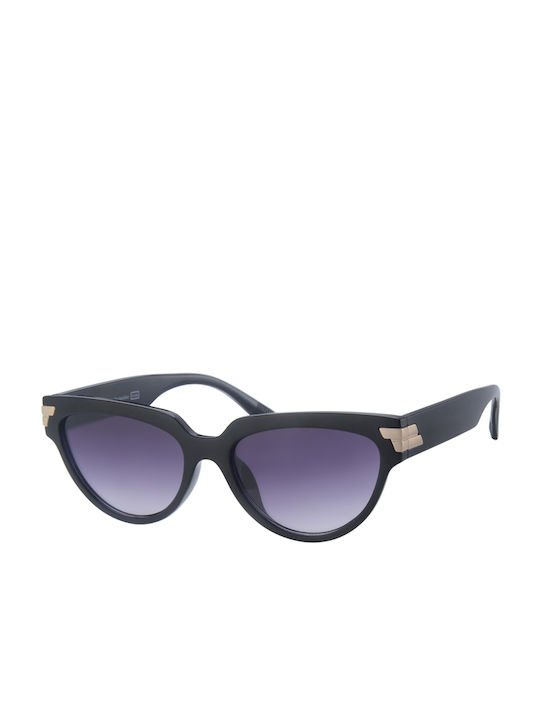 Euro Optics Femei Ochelari de soare cu Negru Din plastic Rame și Violet Ochelari de soare Lentilă L6305