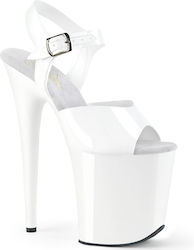 Pleaser USA Sexy Shoes White