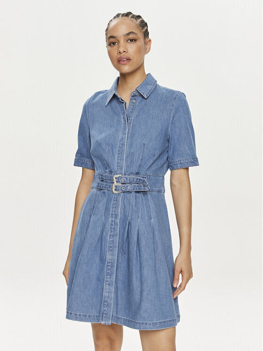 Only Dress Denim Blue