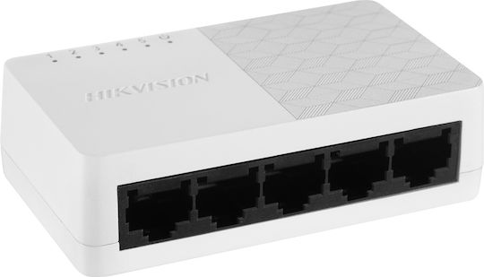 Hikvision DS-3E0105D-O Unmanaged L2 Switch with 5 Ethernet Ports