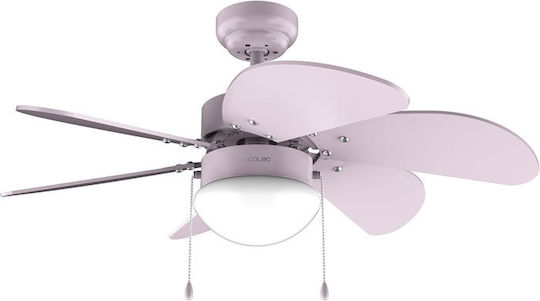 Cecotec EnergySilence Aero 3600 Vision Ανεμιστήρας Οροφής 92cm με Φως Full Purple