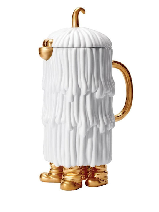 Haas Djuna Teapot Porcelain White