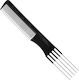 Eurostil Special Black Hair Comb 19.5cm