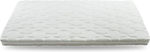 Fylliana Mattress Topper Super Double Memory Foam with Removable Cover 160x200cm