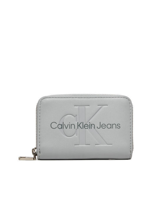 Calvin Klein Sculpted Med Small Women's Wallet Gray