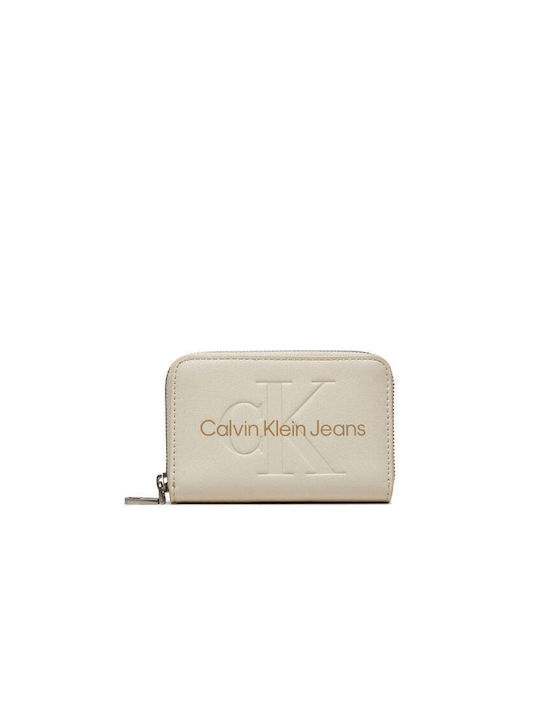 Calvin Klein Klein Frauen Brieftasche Klassiker Ecru