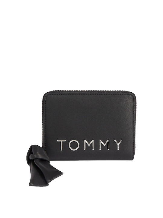 Tommy Hilfiger Mici Piele Portofel pentru femei Clasici Negru