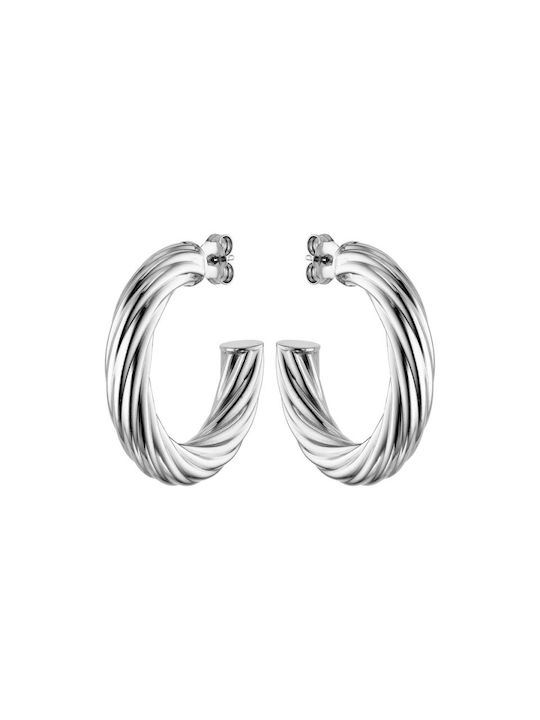 Vogue Earrings Hoops made of Silver