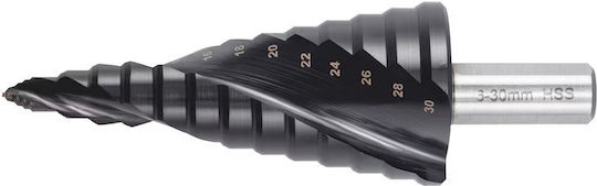 Wurth Smart Step Zebra Κωνικό Τρυπάνι HSS Τιτανίου με Τρίπλευρο Στέλεχος για Μέταλλο 4-20mm