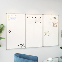 vidaXL Magnetic Tablă marker Agățat 150x100cm