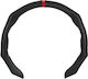 Lampa Car Steering Wheel Cover Microfiber Black with Black Stitching