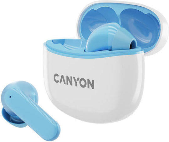 Canyon TWS-5 In-ear Bluetooth Handsfree Earphones with Charging Case Blue