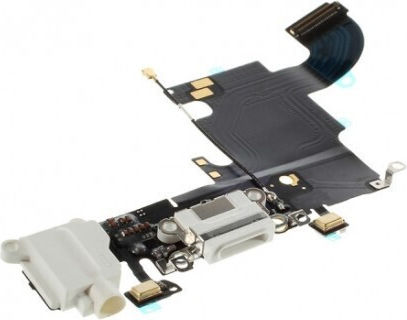 Cablu flexibil cu Microfon în culoarea Argintiu pentru Apple iPhone 6S