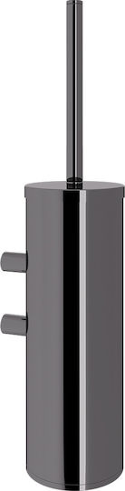 Verdi Metallic Toilet Brush Black