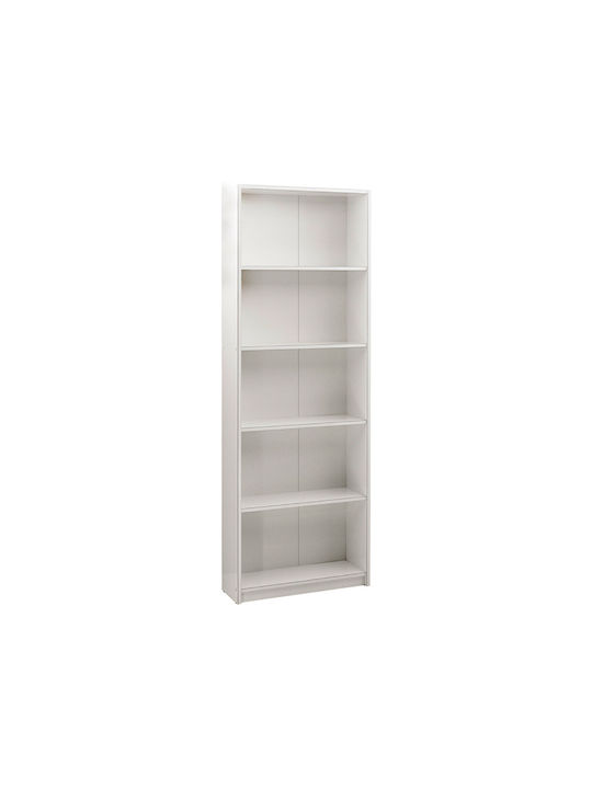 Bibliotecă Alb 58x23x170cm