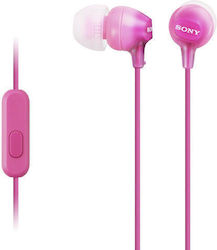 Sony MDR-EX15AP Безжични Стерео с жак 3.5mm Розов