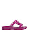 Women's Flat Sandals in Pink Color