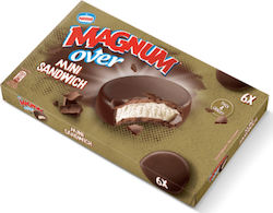 Magnum Παγωτό Over Sadwich 6x58gr 840ml