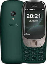 Nokia 6310 2021 Dual SIM Κινητό με Κουμπιά (Αγγλικό Μενού) Πράσινο