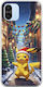 Xmas Cartoons Pikachu Xiaomi Redmi A2 Flexible Tpu Transparent Silicone