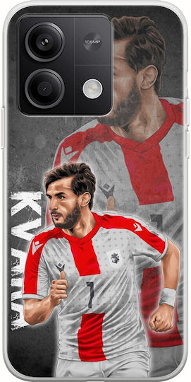 Euro 2024 Khvicha Kvaratskhelia Xiaomi Poco X6 5g Flexible Tpu Transparent Silicone