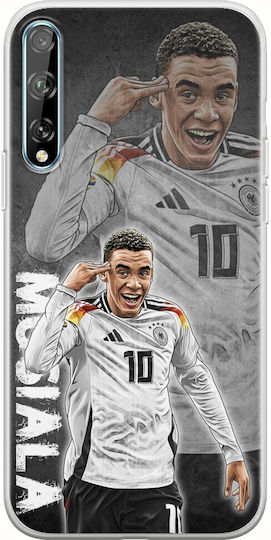 Euro 2024 Jamal Musiala Huawei P Smart S Flexible TPU Transparentes Silikon