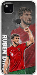 Euro 2024 Ruben Dias Google Pixel 4a 4g Flexible Tpu Διάφανη Σιλικόνη Euro 2024 Ruben Dias Google Pixel 4a 4g Flexible Tpu Διάφανη Σιλικόνη