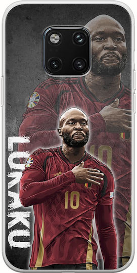 Euro 2024 Romelu Lukaku Huawei Mate 20 Pro Flexibles TPU Transparentes Silikon