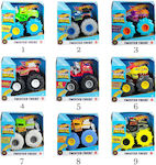 Hot Wheels Monster Trucks Twisted Tredz Car 1:43 (Various Designs) 1pc