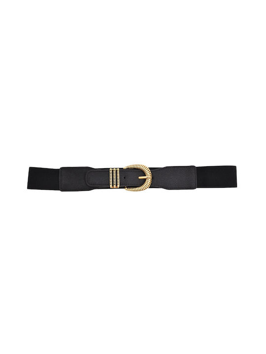 FantazyStores Elastic Women's Belt Black