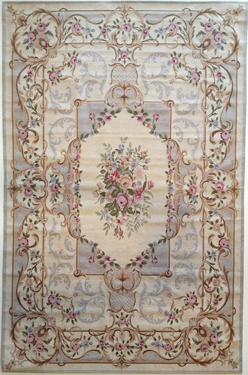 Klonaras Ibiza Aubusson Χαλί Στρογγυλό Aubusson 515-t Φ150cm