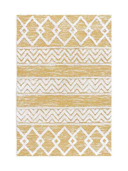 Madi Rug Rectangular Yellow