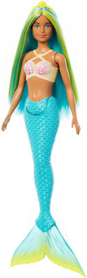 Barbie Light Blue Mermaid Tail and Tiara Doll Blue Tail for 3++ Years