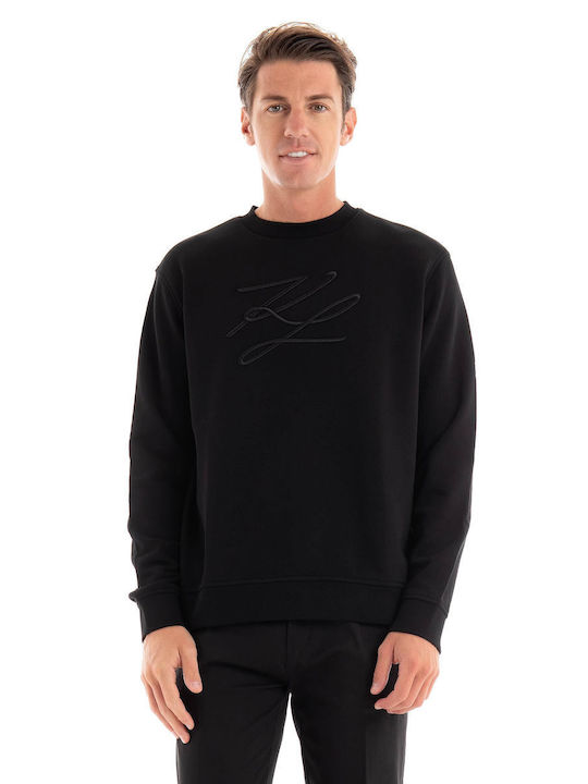 Karl Lagerfeld Herren Sweatshirt Black